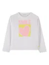 Billieblush Heart Smile T-shirt In White