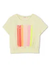 Billieblush Graphic-print T-shirt In Yellow