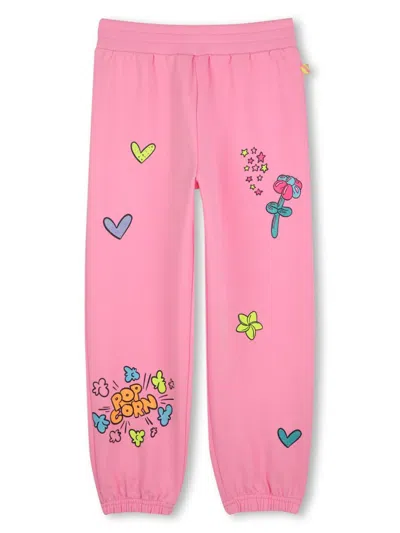 Billieblush Kids' Elastic Waist Sweatpants In Pink