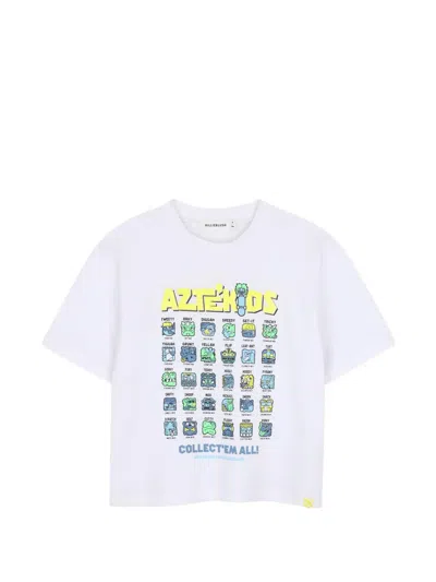Billieblush Kids' Graphic-print T-shirt In White