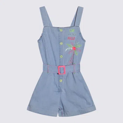 Billieblush Kids' Grey Cotton Jumpsuit