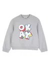 Billieblush Grey Sweater In Gray