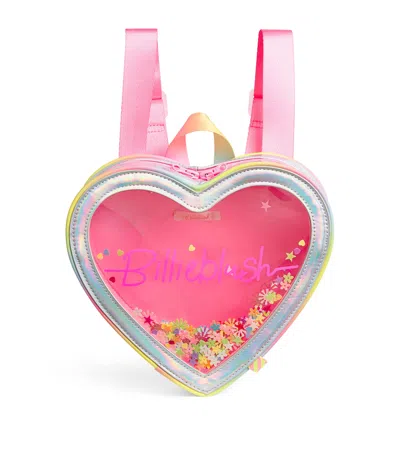 Billieblush Kids' Heart Backpack In White