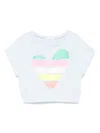 Billieblush Heart-motif T-shirt In 蓝色