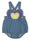 Billieblush Heart-print Shorties In Blue