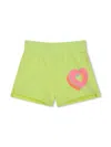 Billieblush Heart-print Shorts In Green