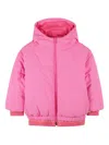 Billieblush Hooded Puffer Jacket In Pink