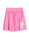 Billieblush Elastic Waist Skirt In Pink