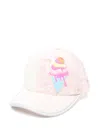 Billieblush Ice Cream-patch Cap In Pink
