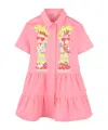 Billieblush Illustration-print Dress In Pink