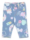 Billieblush Illustration-print Jeans In 蓝色