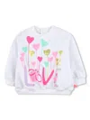 Billieblush Illustration-print Sweatshirt In White