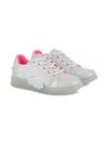 Billieblush Iridescent Wing-embellished Trainers In White