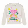 Billieblush Ivory Cotton Sweatshirt In White