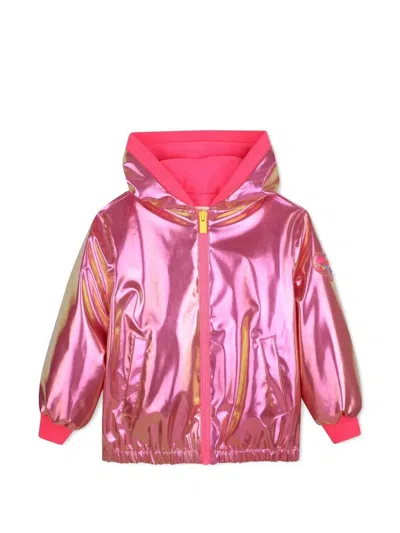 Billieblush Jacket Shiny Pink "kid Girl Party"