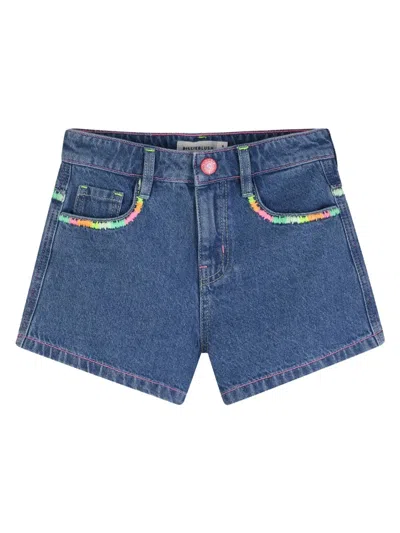 Billieblush Jeans Short In Blue