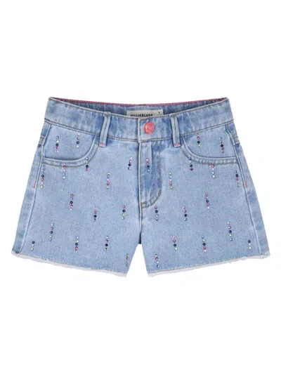 Billieblush Jeans Short In Blue