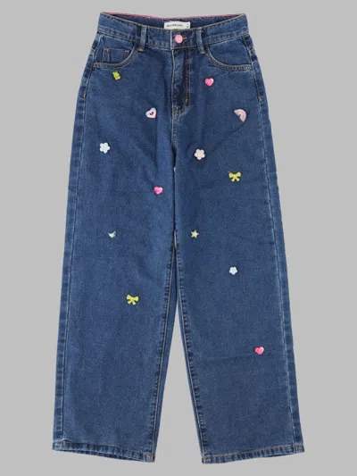 Billieblush Kids Mini Jean Pants In Blue
