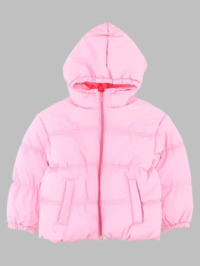 Billieblush Kids Mini Puffer Sports Jacket In Pink