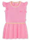 Billieblush Knitted Dress In 粉色