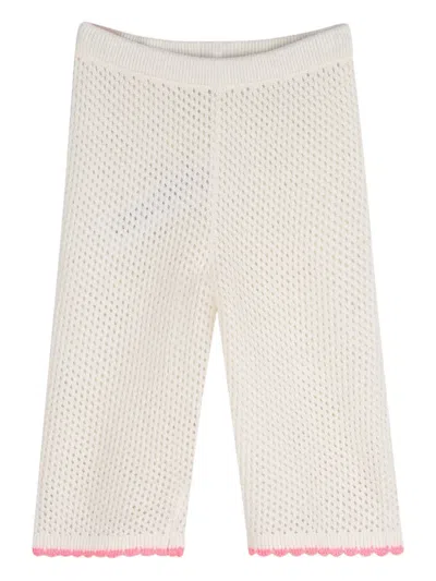 Billieblush Babies' Knitted Trousers In Neutral