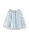 Billieblush Layered Skirt In 蓝色
