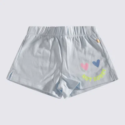 Billieblush Kids' Light Blue Cotton Shorts