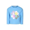 Billieblush Slogan-print T-shirt In Light Blue