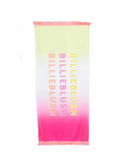 Billieblush Kids' Logo-embellishment Towel In Multi