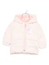 Billieblush Logo-patch Padded Jacket In Pink