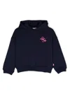 Billieblush Logo-print Hoodie In Blue