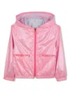 Billieblush Logo-print Jacket In Pink