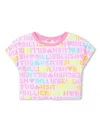 Billieblush T-shirt Mit Logo-print In Weiss