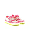 Billieblush Logo-strap Sneakers In White