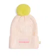 Billieblush Logo-patch Beanie In Pink