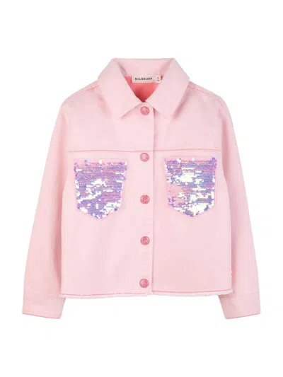 Billieblush Mini Girls' Stylish Sports Jacket In Pink