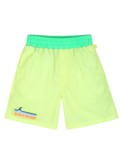 Billieblush Mini Surfer Swimwear In Yellow