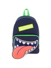 Billieblush Mouth-patch Backpack In Blue