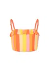 Billieblush Striped Top In Multicolor