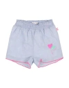 Billieblush Newborn Girl Shorts & Bermuda Shorts Light Blue Size 3 Cotton In White
