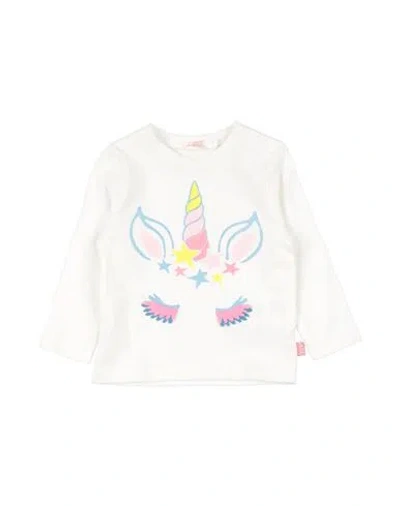 Billieblush Babies'  Newborn Girl T-shirt White Size 3 Cotton