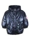 Billieblush Padded Hooded Jacket In Blue