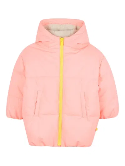 Billieblush Padded Zip-up Jacket In Multi