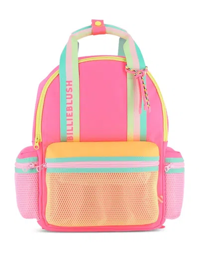 Billieblush Kids' Panelled Backpack In Pink
