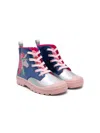 Billieblush Panelled Boots In Blue