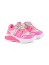 Billieblush Panelled Sneakers In Pink