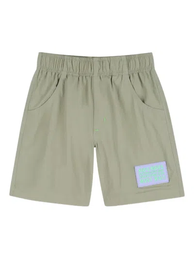 Billieblush Kids' Patch-detail Bermuda Shorts In Green