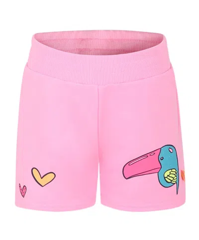 Billieblush Kids' Pattern Shorts In Pink