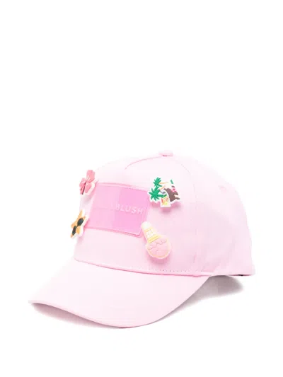 Billieblush Kids' Pin-detail Baseball Cap In Pink