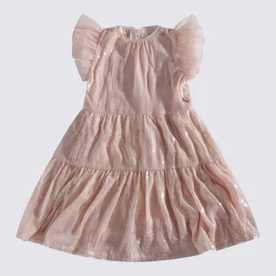 Billieblush Kids' Pink Beige Dress